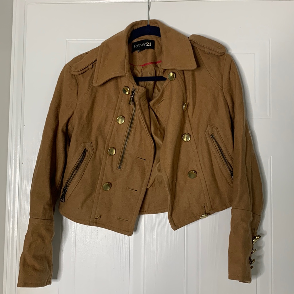 Crop Wool Jacket